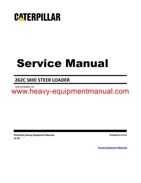 262c skid steer manual|skid steer 262 cab highflow.